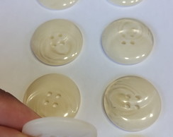 Botão 30mm Perolado Delicado Degradê Moda Evangélica 10un