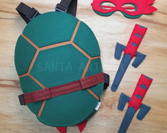 Kit Tartaruga Ninja Rafael/ Infantil