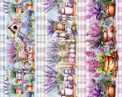Tricoline Digital 10 Barras Alta Definição 100% Algodão