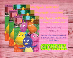Convite Backyardigans