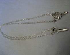 Escapulário com Ogum com Yemanja.