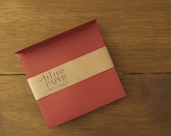 Envelope para Cd e DVD - Basic Red