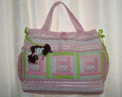 BOLSA MATERNIDADE DE PATCHWORK