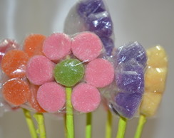 Flores de Jujuba (bala de Goma) Kit com 20 Unidades
