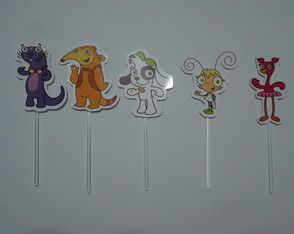 Toppers 3d para Docinhos Doki