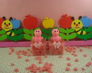 Passarinho Jardim Encantado na Caixa 5x5