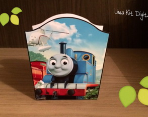 Cachepot de Papel Personalizado Thomas