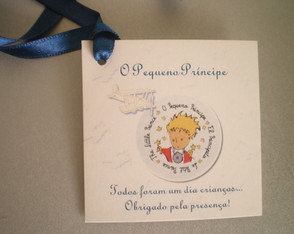 Tags para Lembrancinhas Pequeno Príncipe - Pacote com 20