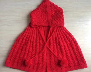 Poncho para Bebê de 3 a 6 Meses