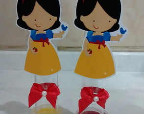 Tubete 3D Branca de Neve