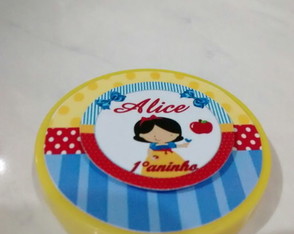 Latinha 3D Branca de Neve