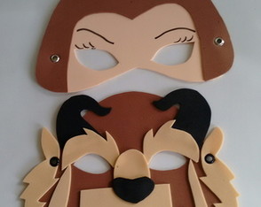Máscaras Príncipes e Princesas