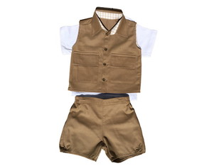 Conjunto Bebê Safari com Colete