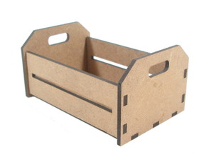 Mini Caixote de Feira mdf - Lembrancinha