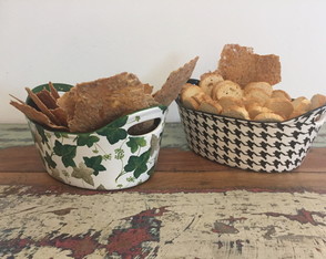 Cesta com Alca Ceramica