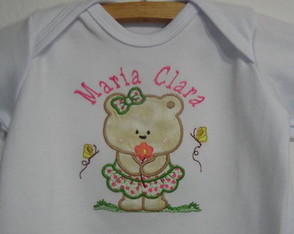 Body Personalizado Ursa com Nome