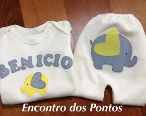 Conjunto de Body Elefante