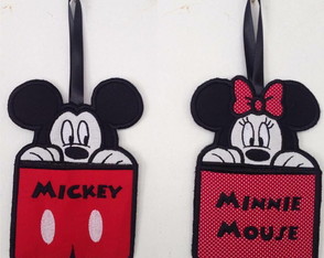 Porta Celular Mickey e Minnie