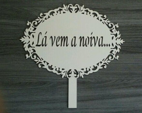 Placa para Casamento