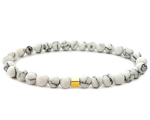 Pulseira De Elástico Masculina Feminina Branca