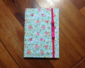 Caderno Encapado Flores