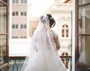 Véu Sofia - off white