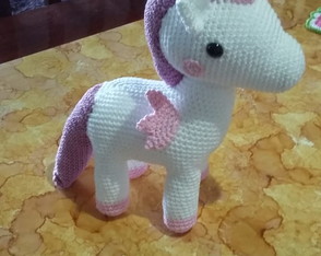 Unicórnio Amigurumi