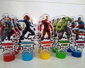 Tubete 3D Vingadores