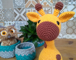 Girafofa Girafa amigurumi