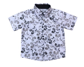 Camisa Social Infantil Mickey Mouse