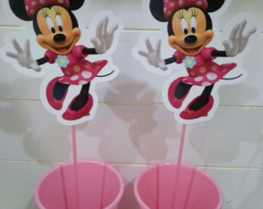 Centro de Mesa Minie Rosa