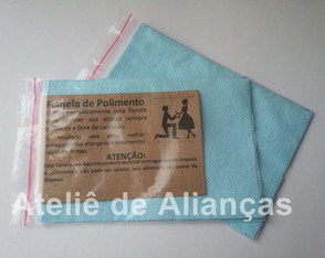 Flanela Mágica para Aliança de Moeda