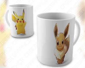 Caneca Pokemon Fofo