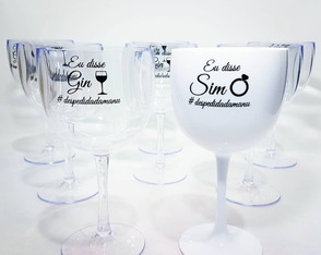 Taça Gin Personalização Frente e Verso