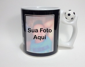 Caneca Futebol com Foto