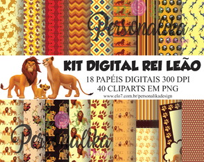 Kit Digital Rei Leão