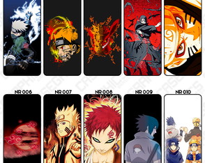 Capa de Celular Naruto Sasuke Sakura Konoha Kakashi Kyuubi