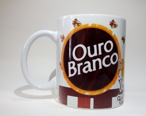 Caneca "Você Brilha Mais que Ouro Branco"