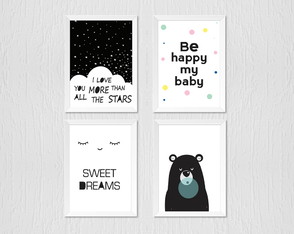 Quadrinho Infantil Urso Be Happy Sweet Dreams