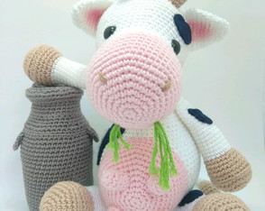 Vaca vaquinha amigurumi