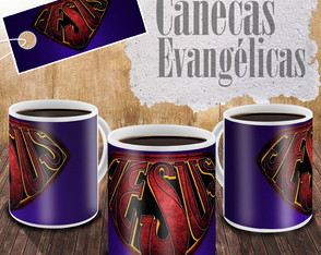 Caneca de Porcelana Personalizada Evangélica