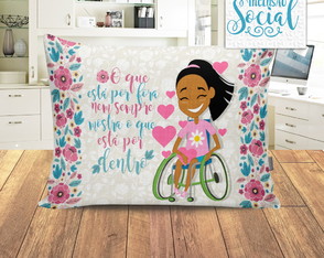 Almofada Personalizada 20x30 Inclusão Social