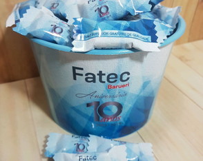 Balde com 100 balas evento c