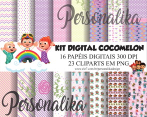 KIT DIGITAL COCOMELON MENINA