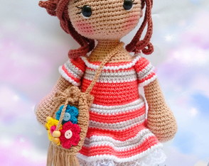 Boneca Amigurumi Aninha Grande