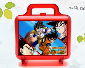 Maletinha Dragon Ball