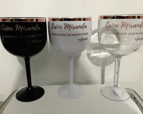 Taça Gin com Borda Personalizada 450 ml