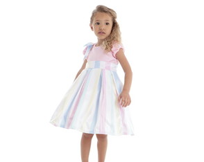 Vestido Infantil Arco Iris