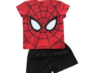 Conjunto Homem Aranha: Short e Camisa Tam. 1 Ano