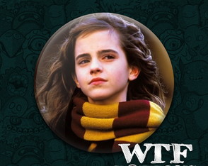 Botton ou Ímã Harry Potter Hermione